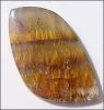 CACOXENITE IN QUARTZ  DESIGNER CABOCHON (Brazil) � 11.28 ct.